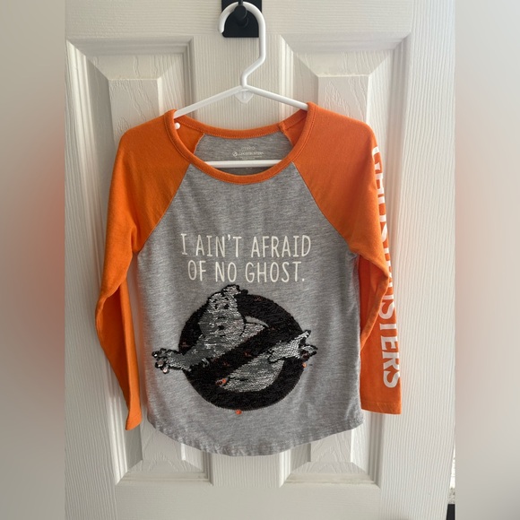 Ghost Busters Little Kid Long Sleeve XS size 4-5, Hybrid Apparel Brand - Picture 2 of 3